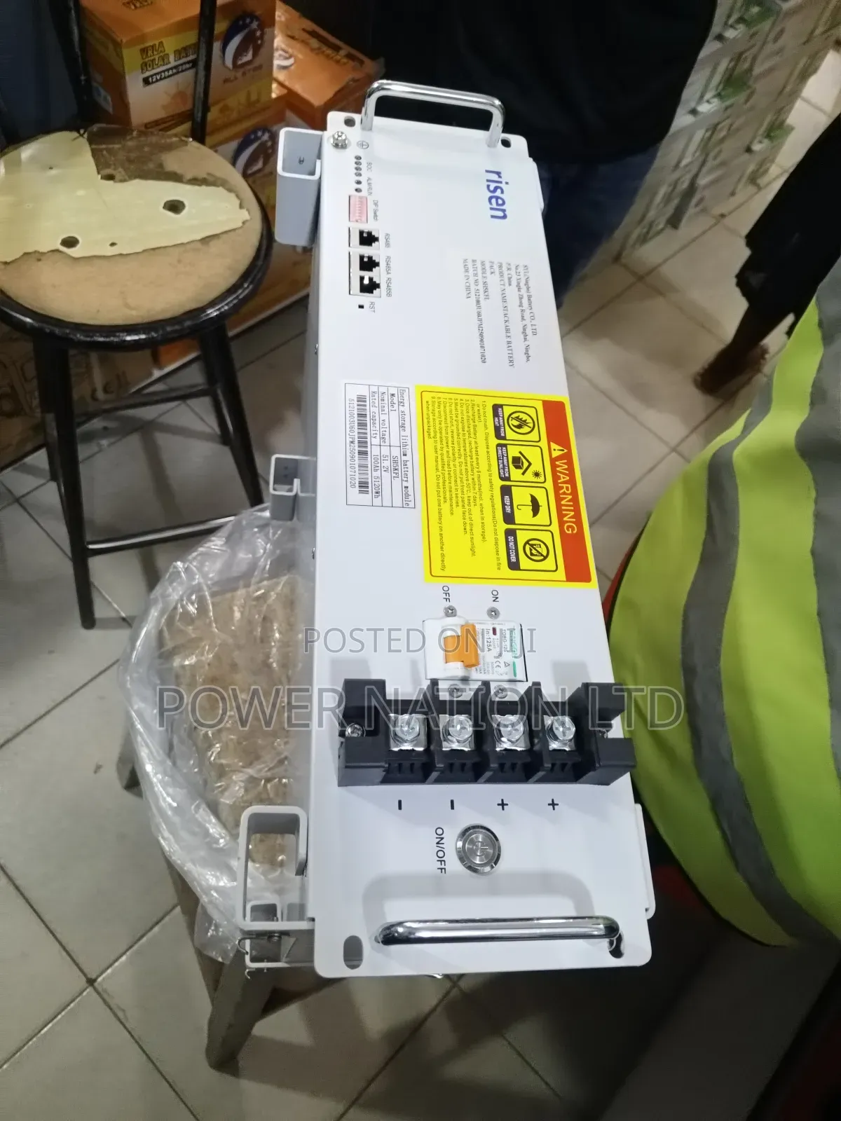 5kwh Floor Placing Risen Lithium Battery