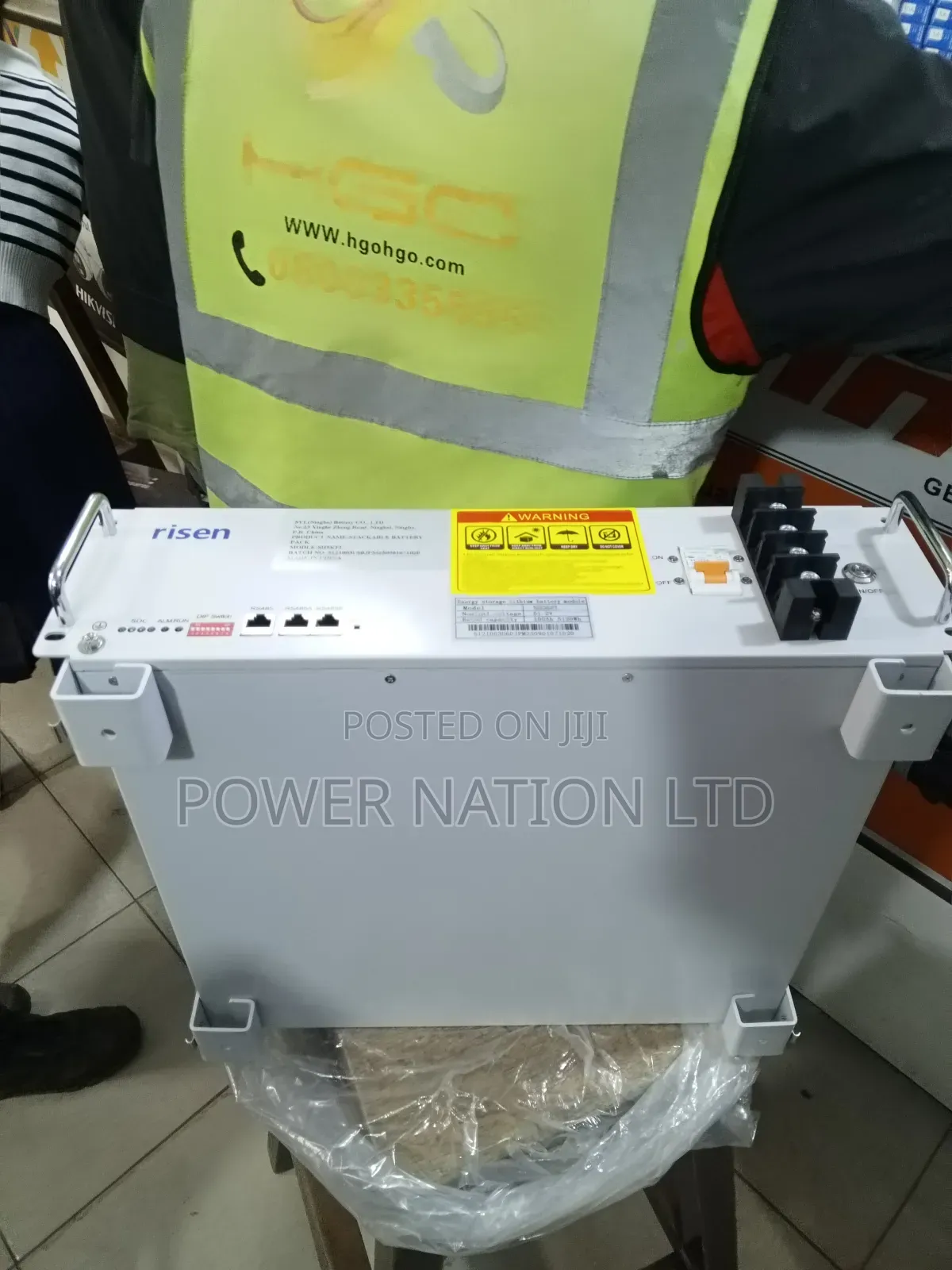 5kwh Floor Placing Risen Lithium Battery