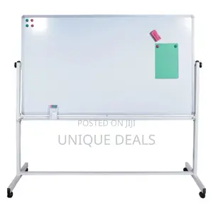 90x180cm Magnetic Whiteboard With Adjustable Markers and Eraser