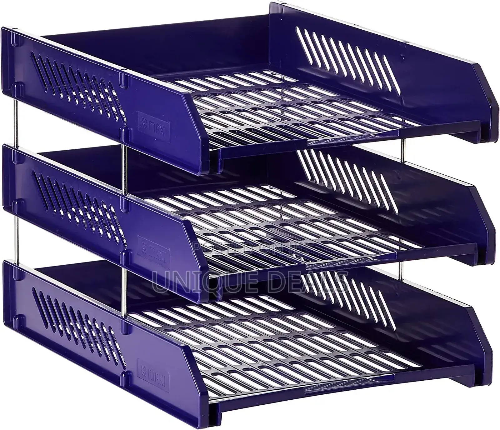 3 Tier Plastic Document Tray Organizer