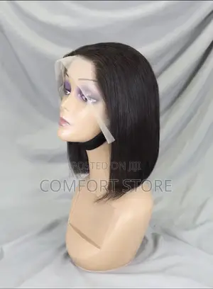 Full Closure Bob Wig Human Hair Size 12