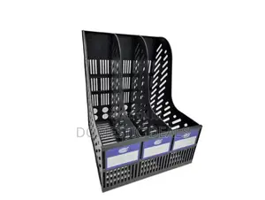 Slot Magazine Holder Rack, Black