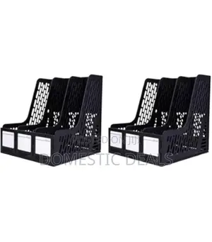 Slot Magazine Holder Rack, Black