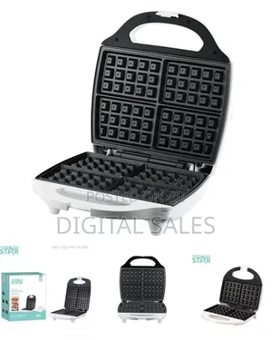 4-Slice Electric Waffle Maker