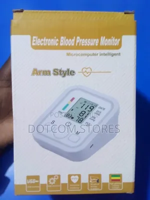 Arm-Style Electronic Blood Pressure Monitor.