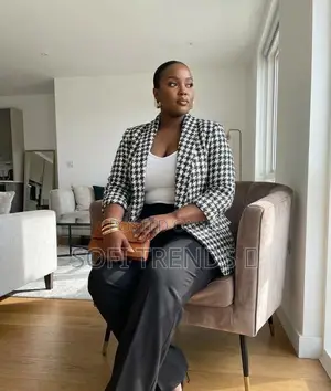 Ladies Checked Blazer