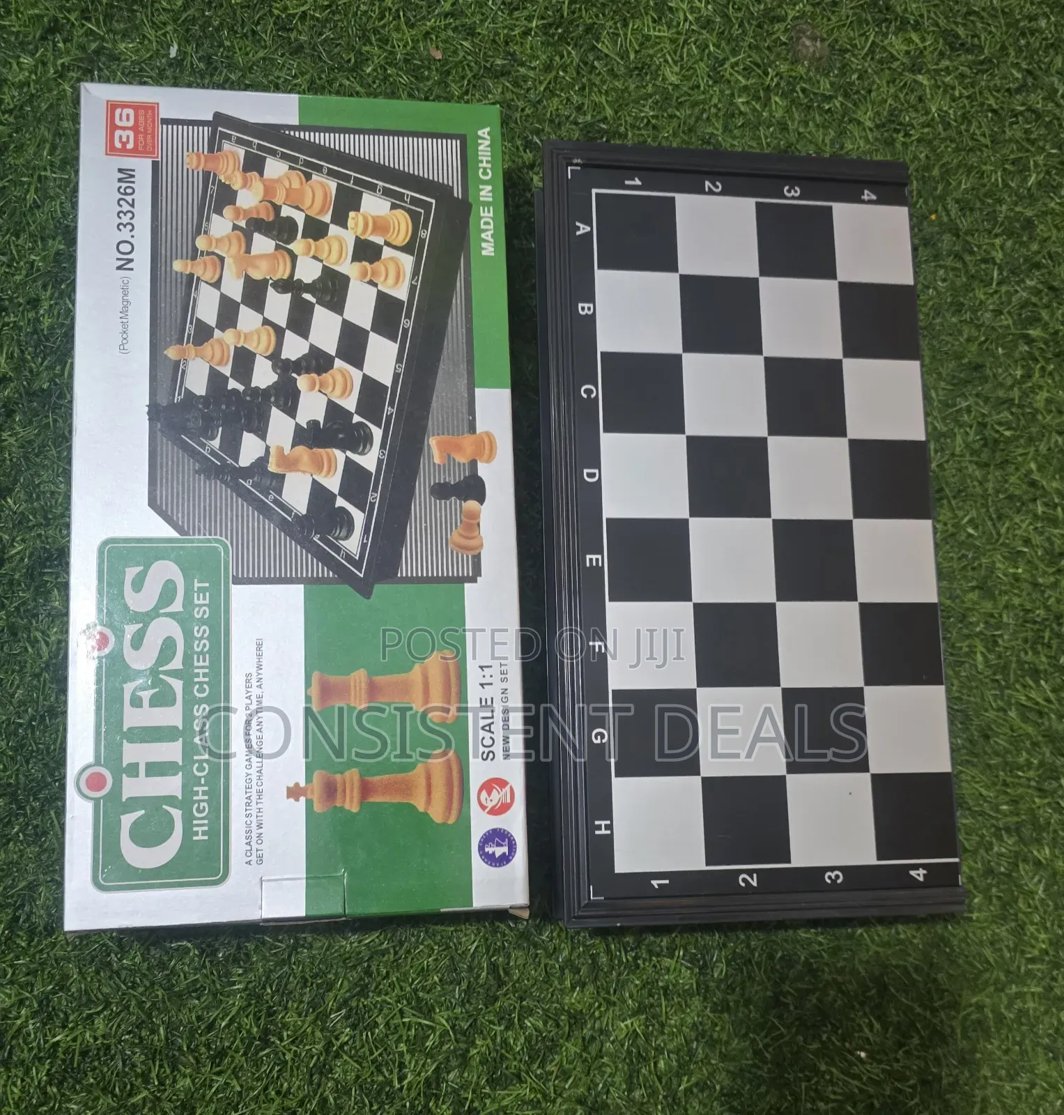 Foldable Plastic Chess Board