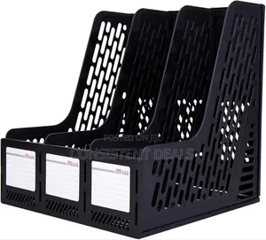 Magazine File Holder, Binder Organizer, Easy to Assemble