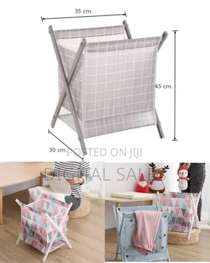Foldable Laundry Hamper / Storage Basket