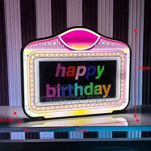 Led Screen Bottle Presenter Personalized Text, For Night Club