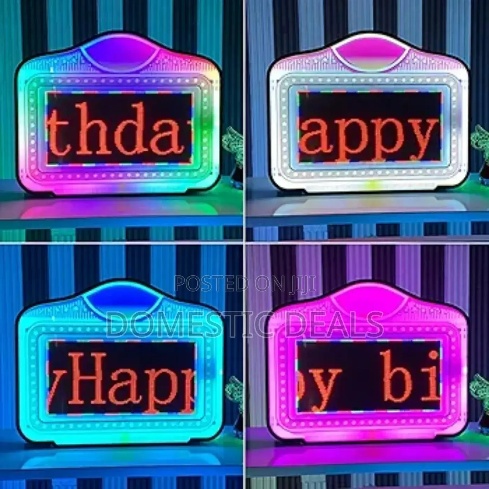 Led Screen Bottle Presenter Personalized Text, For Night Club
