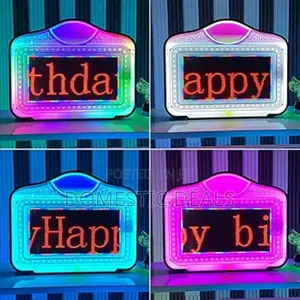 Led Screen Bottle Presenter Personalized Text, For Night Club