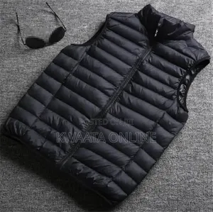 Men's Lightweight Water-resistant Packable Puffer Down Quilted Vest