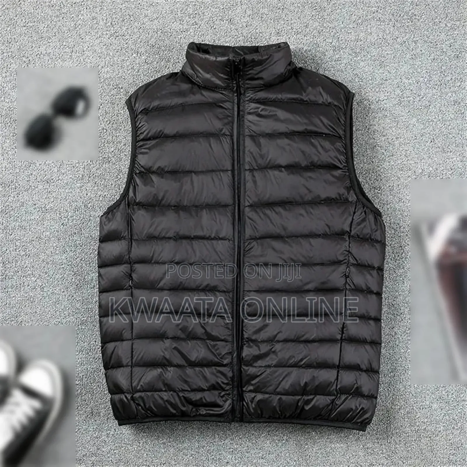Men's Lightweight Water-resistant Packable Puffer Down Quilted Vest