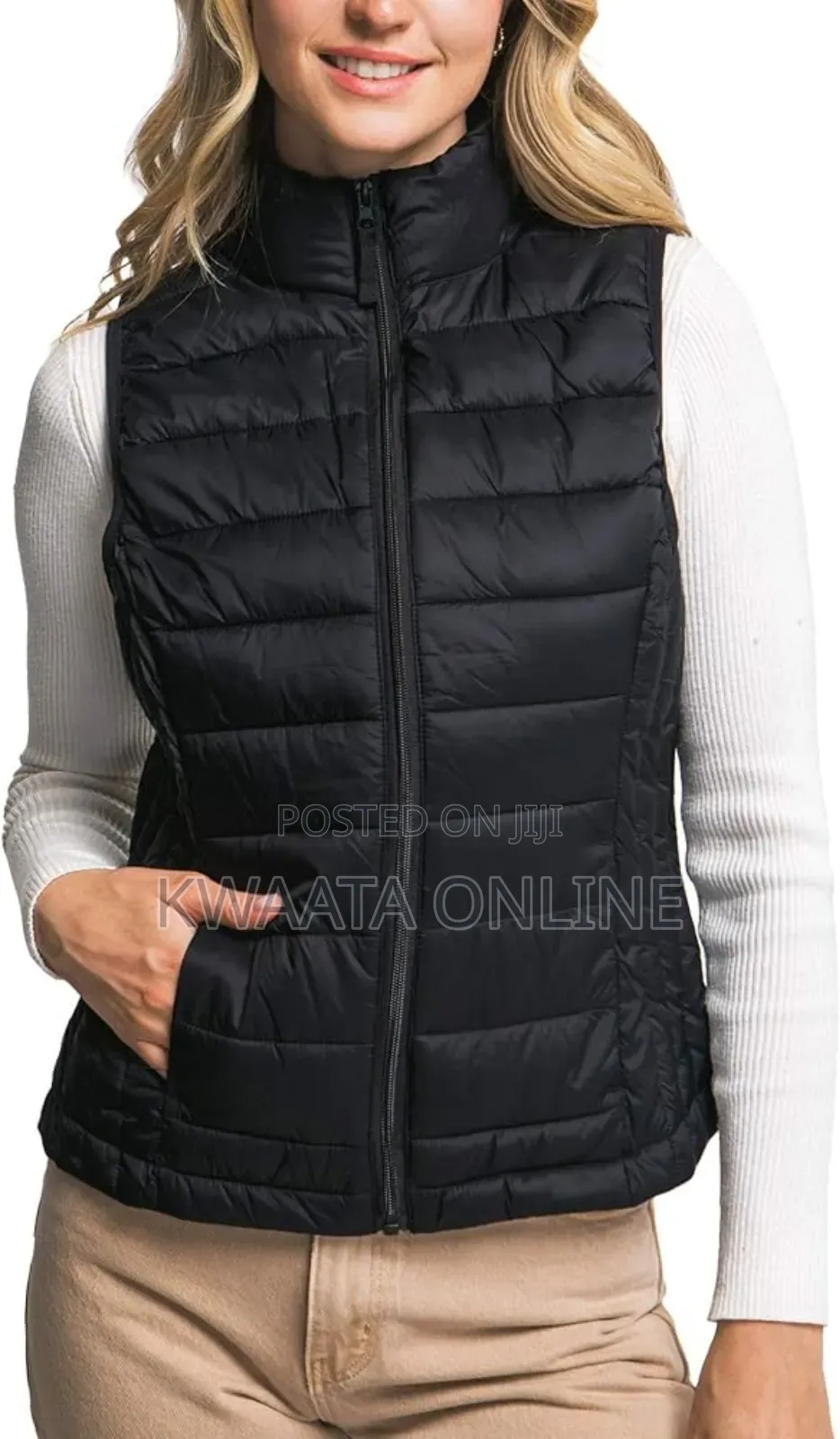 Men's Lightweight Water-resistant Packable Puffer Down Quilted Vest