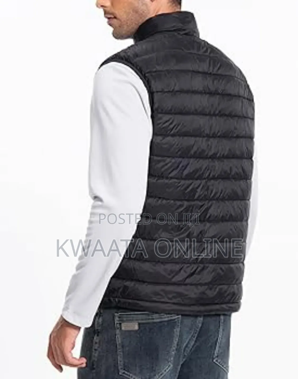 Men's Lightweight Water-resistant Packable Puffer Down Quilted Vest
