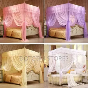 4-Stand or U-Shaped Rail Mosquito Nets