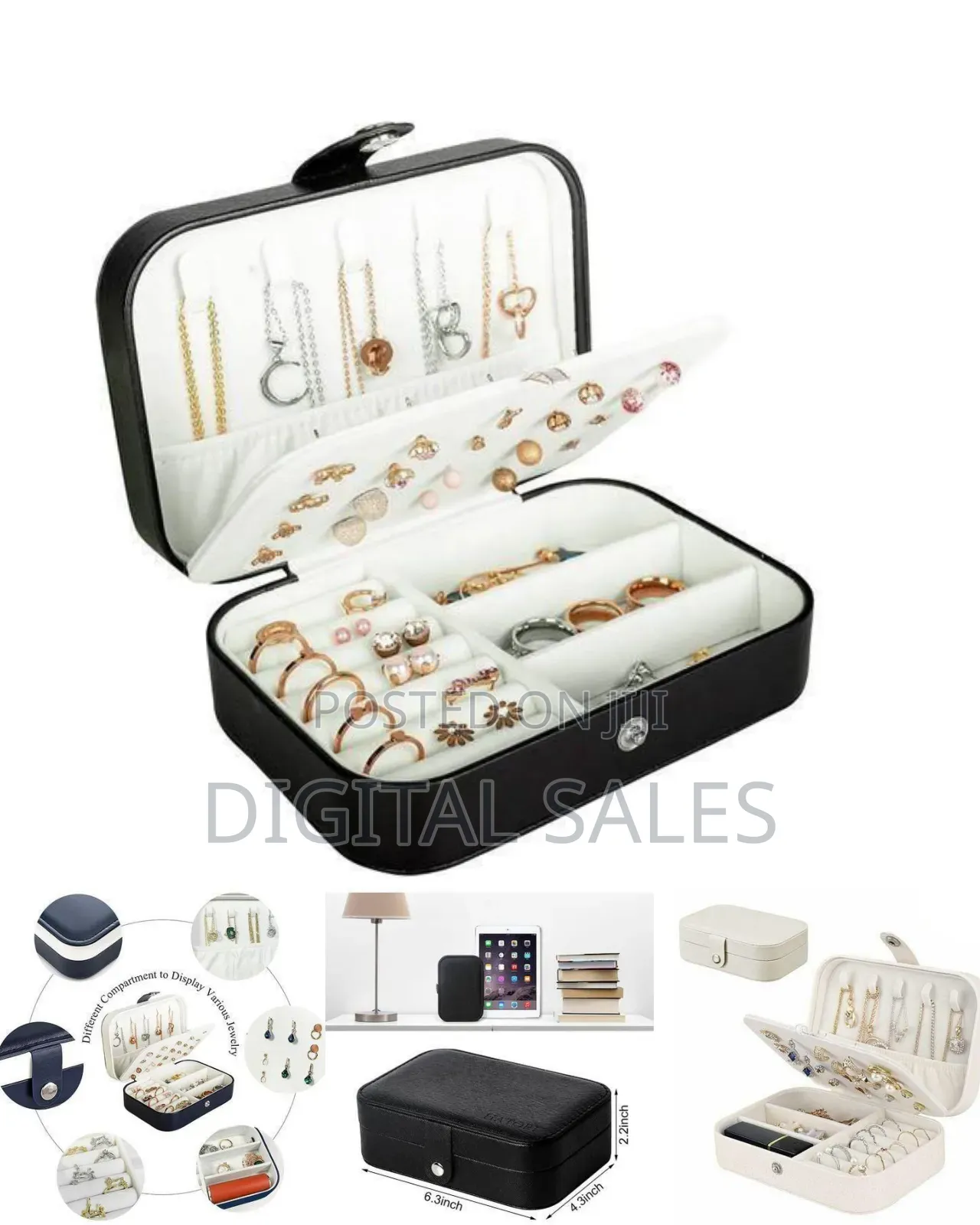 Portable Travel Jewelry Box