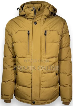 Men's Essential Sherpa Lined Puffer Jacket