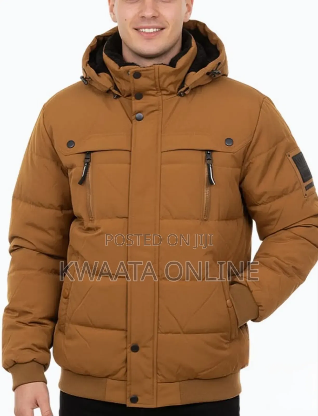 Men's Essential Sherpa Lined Puffer Jacket