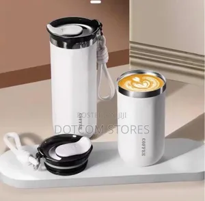 500ml Stainless Steel Insulated Coffee Tumbler Set,