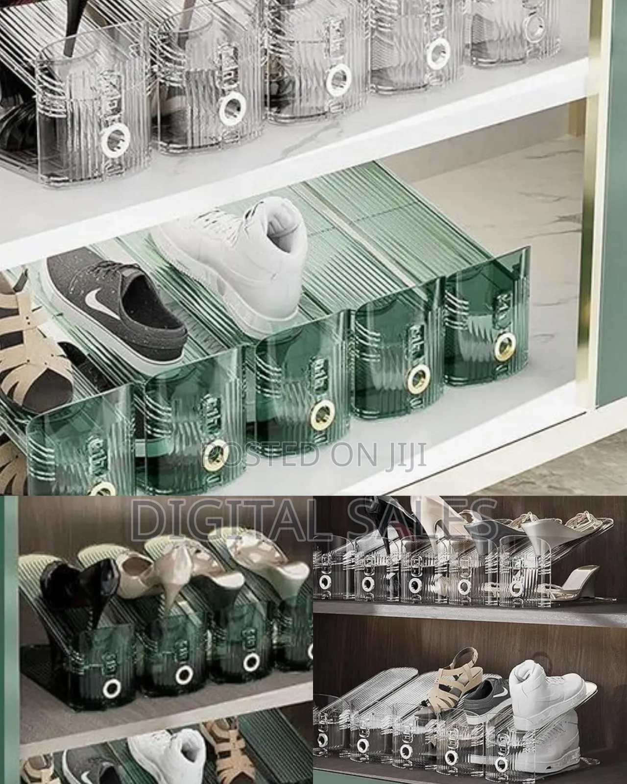 Adjustable Stackable Shoe Rack Organizer