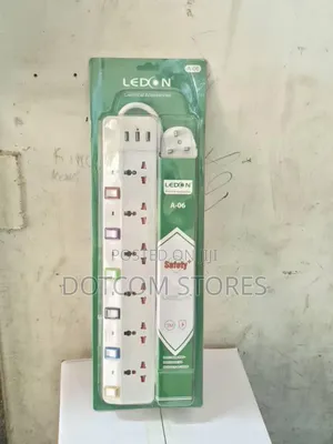Ledon a-06 4-Way Extension Cable With Individual Switches.
