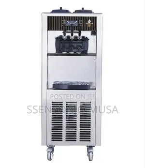 Commercial Ice Cream Machine 2200w - 3-Flavor Ice Cream Maker With LCD