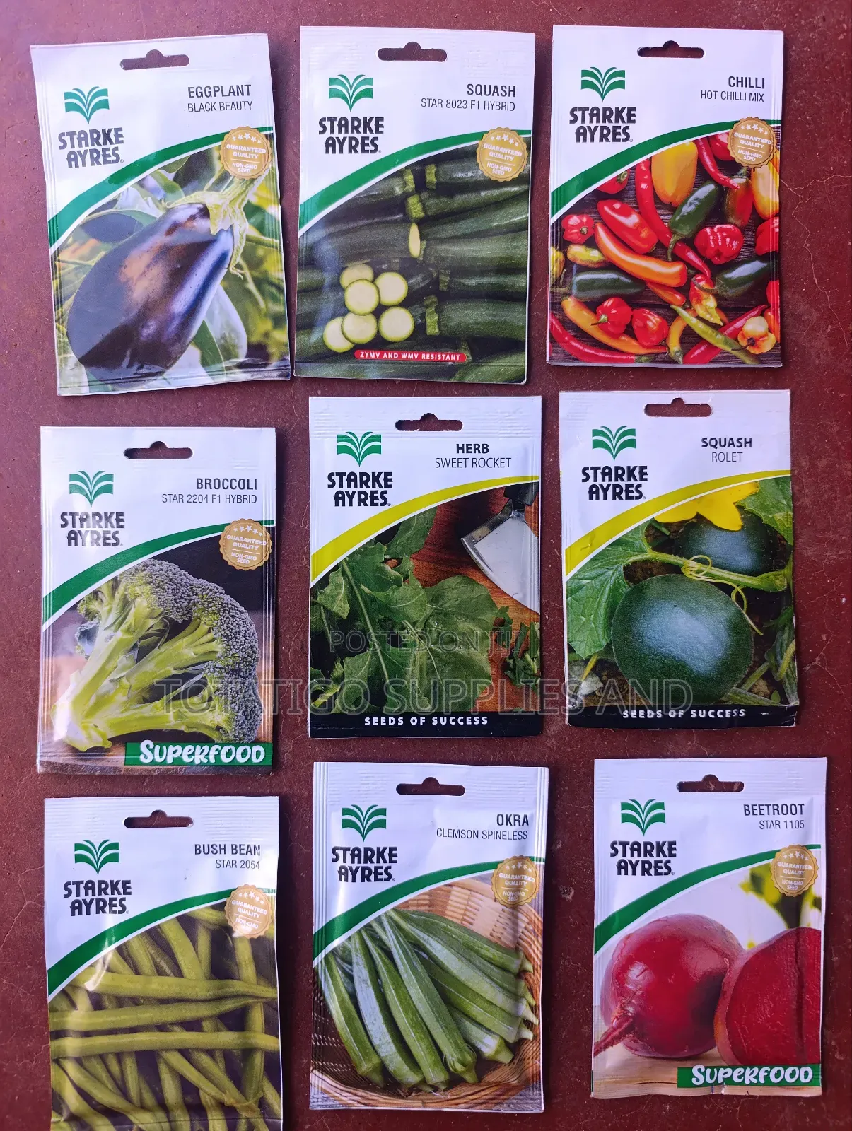 Vegetables Seeds- Top Quality- At Sachet.