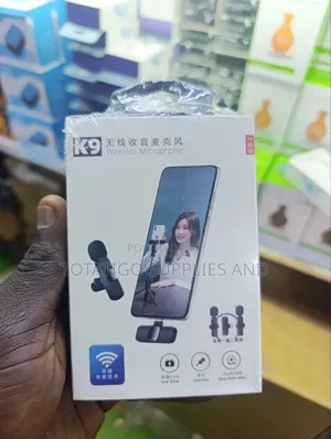 K 9 Microphone- Black