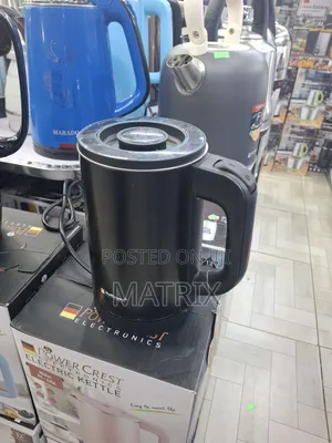 Hoffmans Hm-2563 Compact Electric Travel Kettle 0.8l With Double-wall