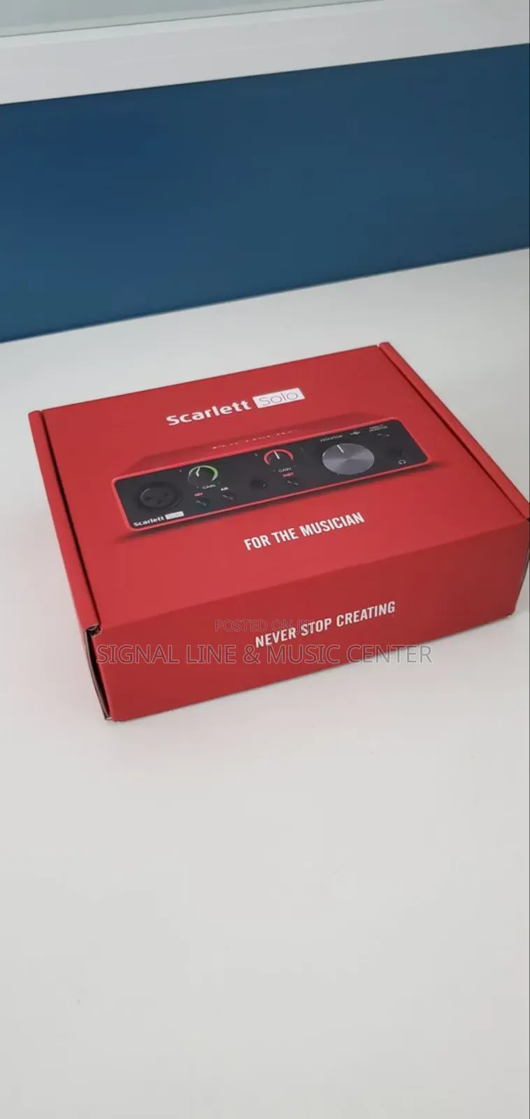 Sacarlett 2i2 Focusrite Third Generation 18-In,20-Out Usb