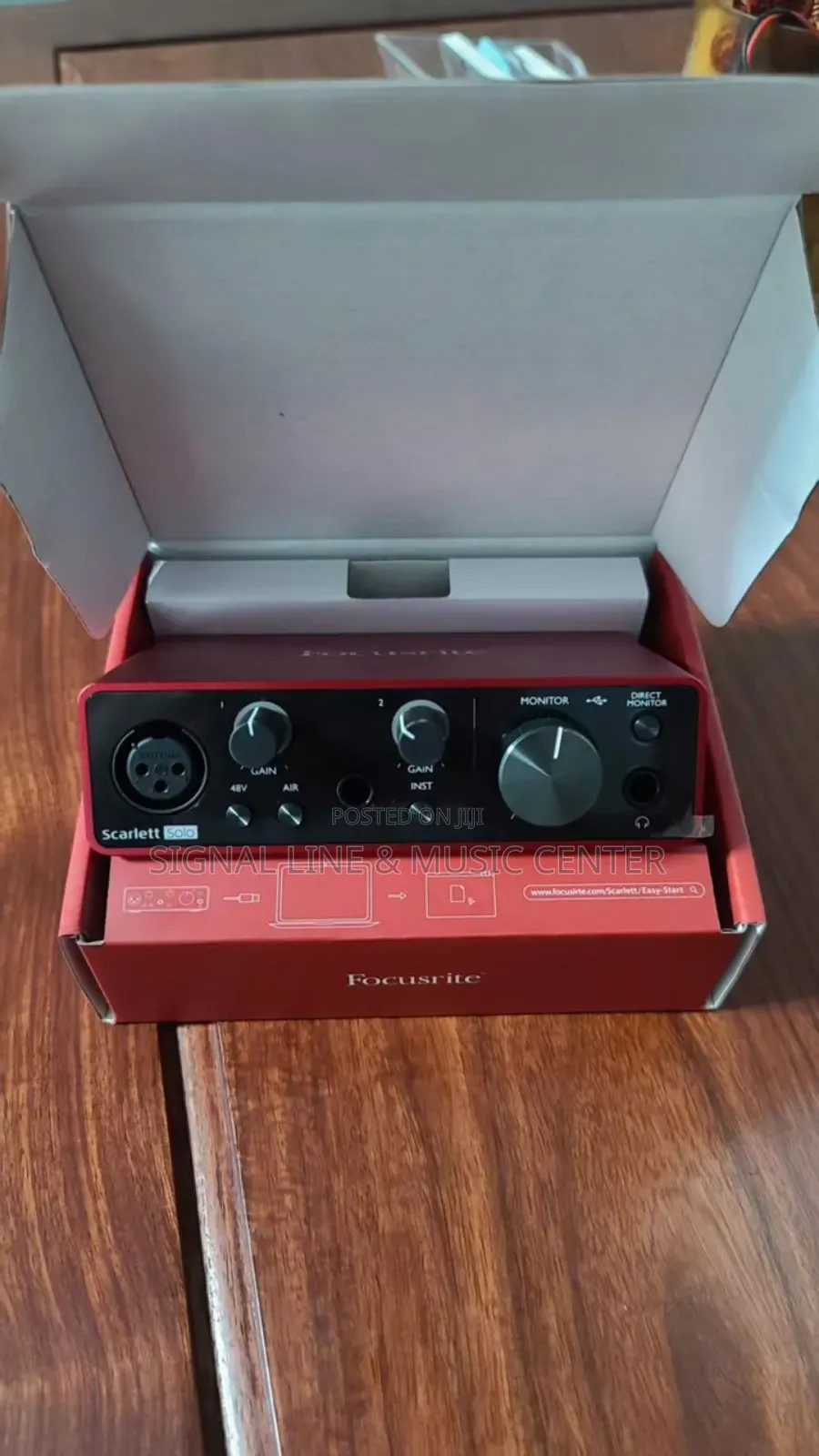 Sacarlett 2i2 Focusrite Third Generation 18-In,20-Out Usb
