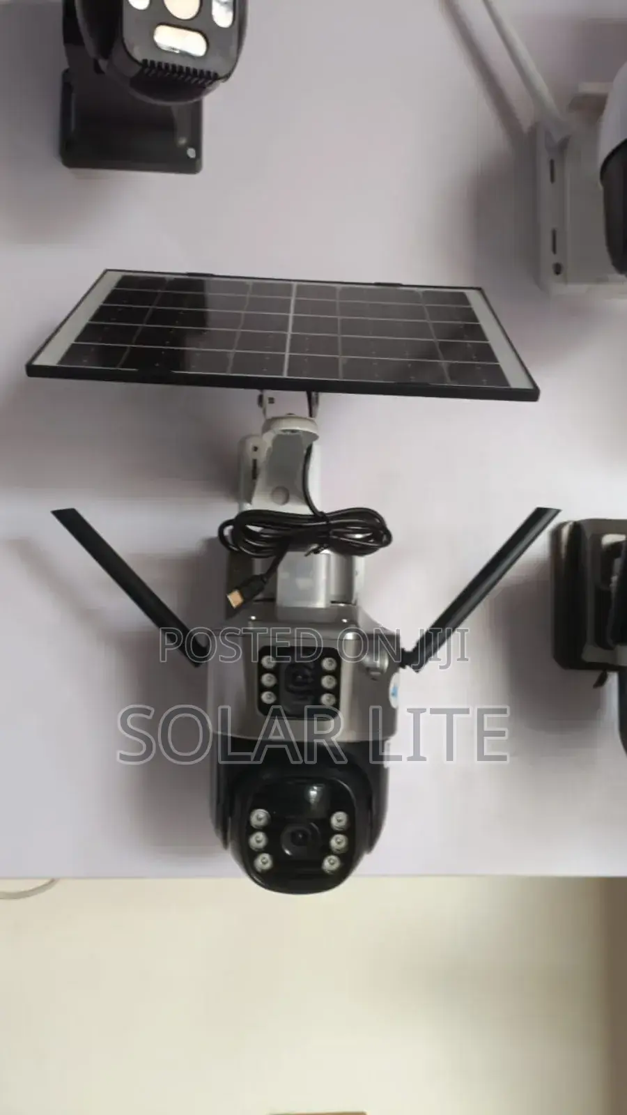 2 Lens 4g/Wifi Outdoor Solar Smart Camera.