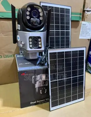 2 Lens 4g/Wifi Outdoor Solar Smart Camera.