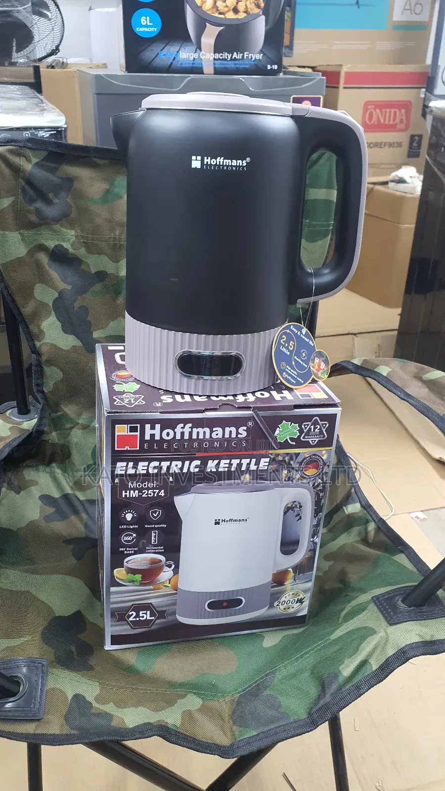Hoffmans Electric Paco-Kettle 2.5l Hm 2574