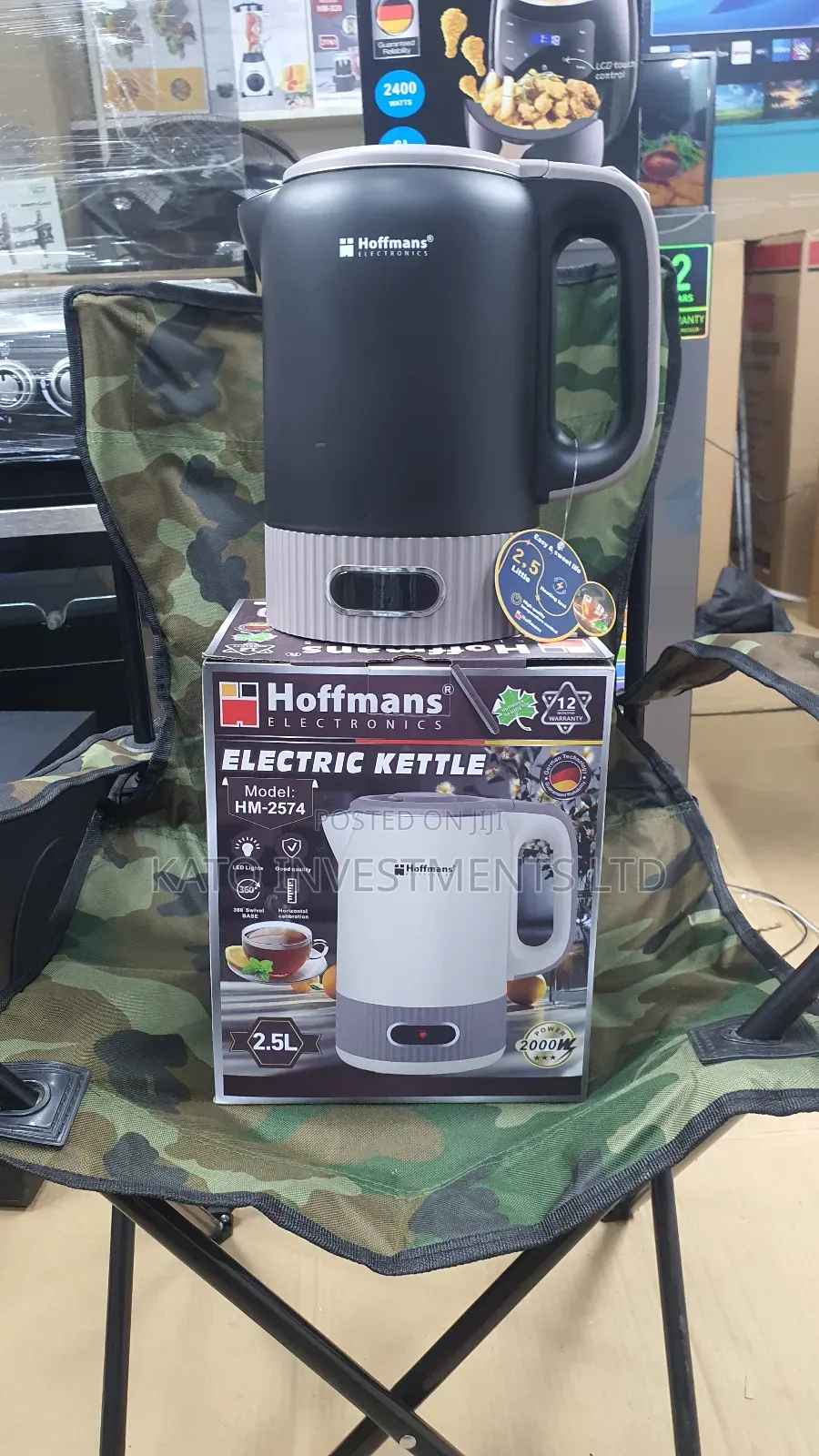 Hoffmans Electric Paco-Kettle 2.5l Hm 2574