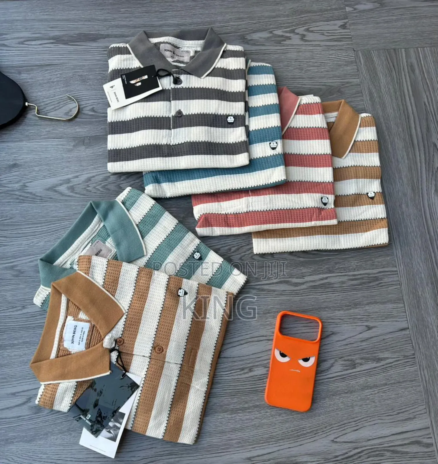 Striped Polo Shirts Men Designed