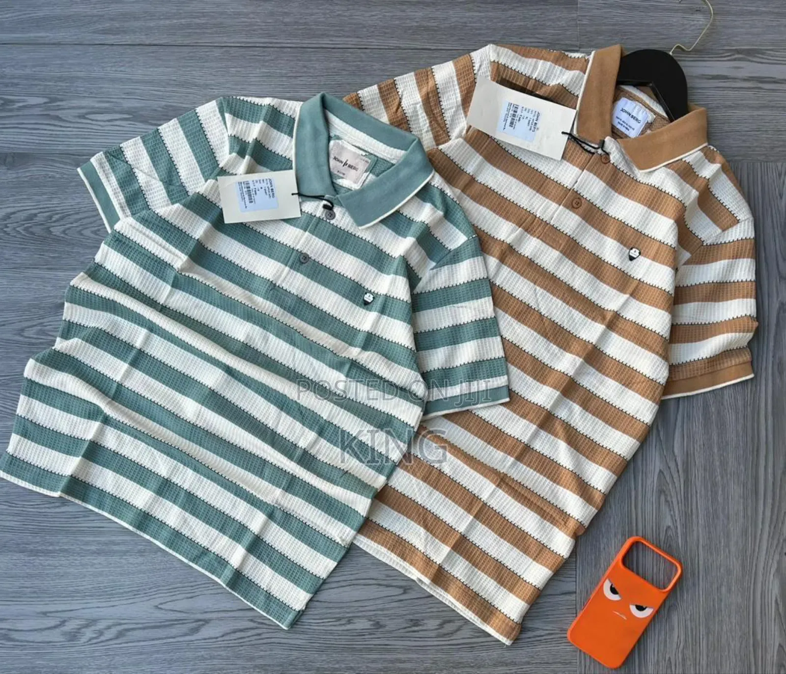 Striped Polo Shirts Men Designed