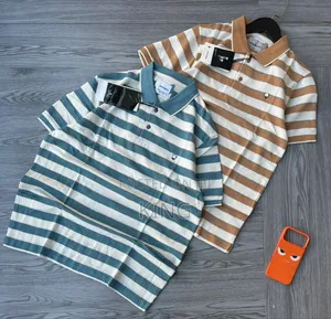 Striped Polo Shirts Men Designed