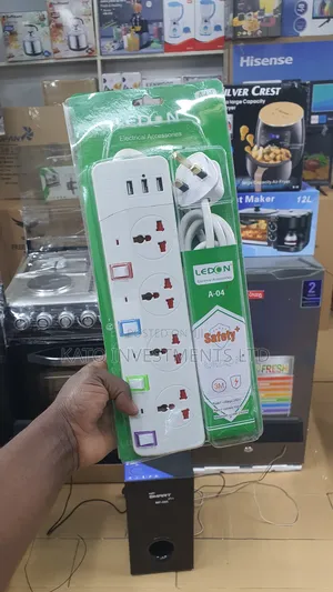Ledon 4 Ways Extension With Usb Port