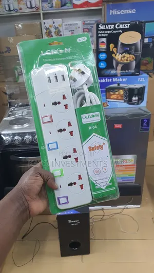 Ledon 4 Ways Extension With Usb Port