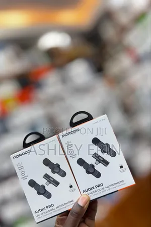Porodo Audix Pro Lavalier Dual Microphone
