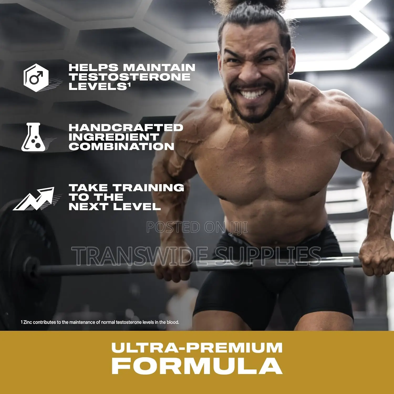 Muscletech Alphatest Testosterone Booster for Men, Training Muscle