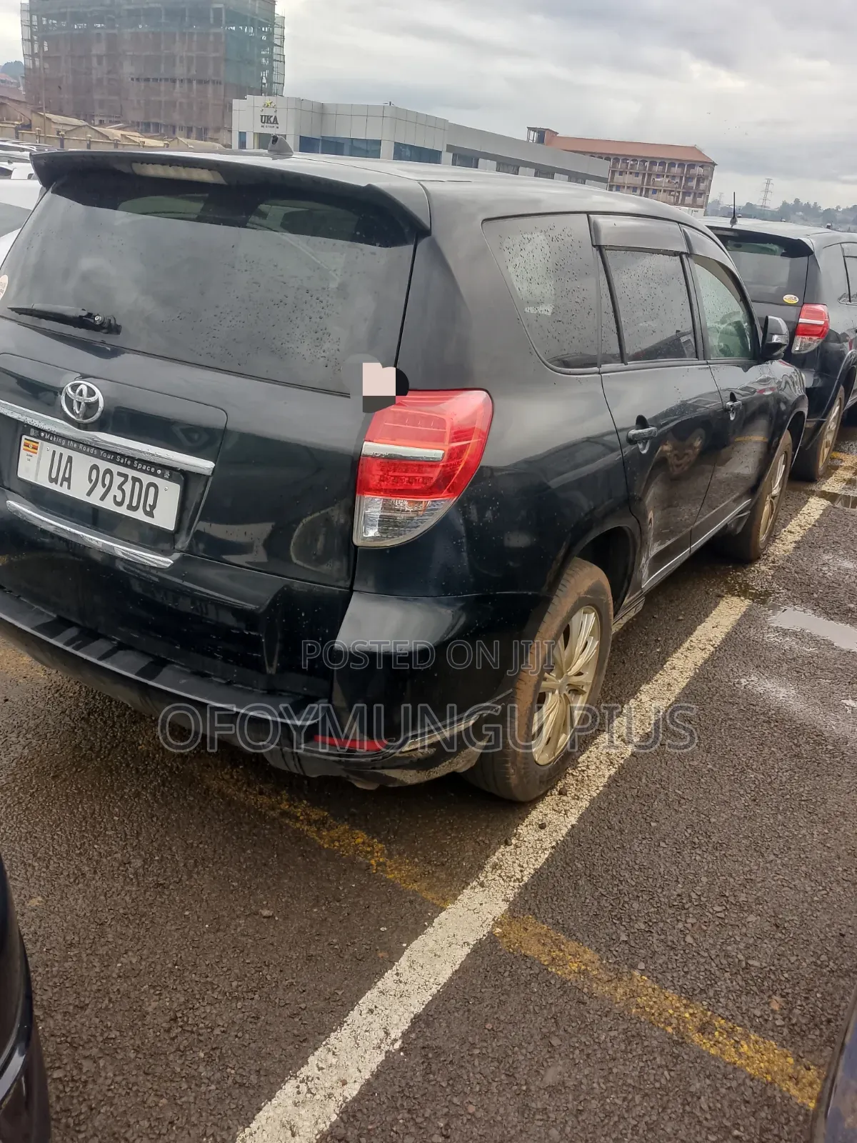 Toyota Vanguard 2012 Black