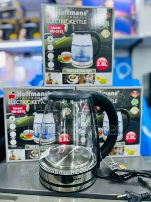 Hoffmans 2.0l Glass Electric Kettle (Model: Hm-2513).