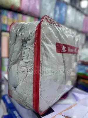 King Queen Plain Cotton Duvets 4pcs