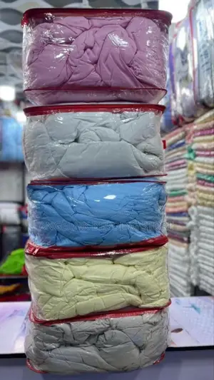 Egyptian Plain Cotton Duvets 4pcs