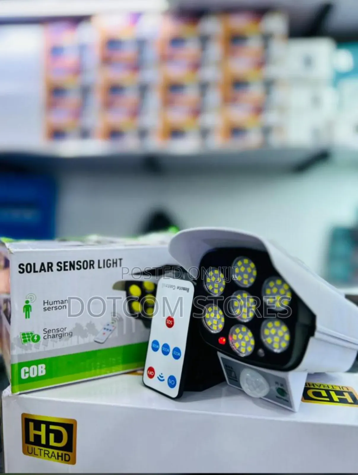 Camera-Style Solar Motion Sensor Light.