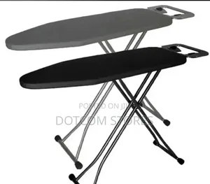 Foldable Ironing Board With a Metal Frame